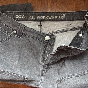 Dovetail Workwear black the maven slim